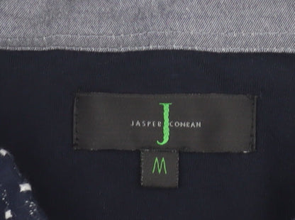 Jasper Conran Men's Black Polo, Medium, Cotton, Casual