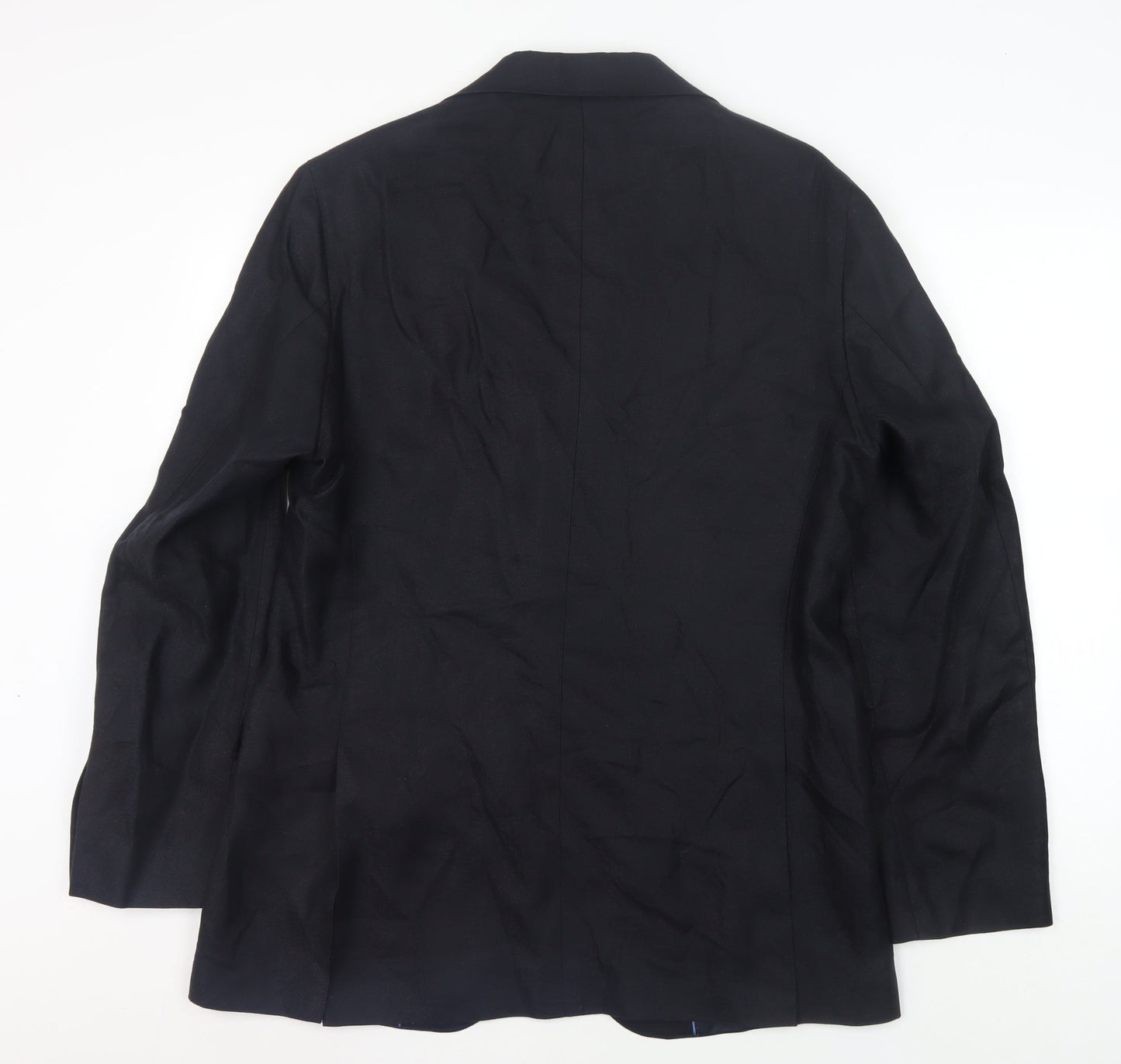Mens UK Size 40 Massimo Dutti Regular Blue Suit Jacket