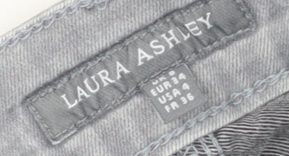 Laura Ashley Women's Grey Jeans - Size 6