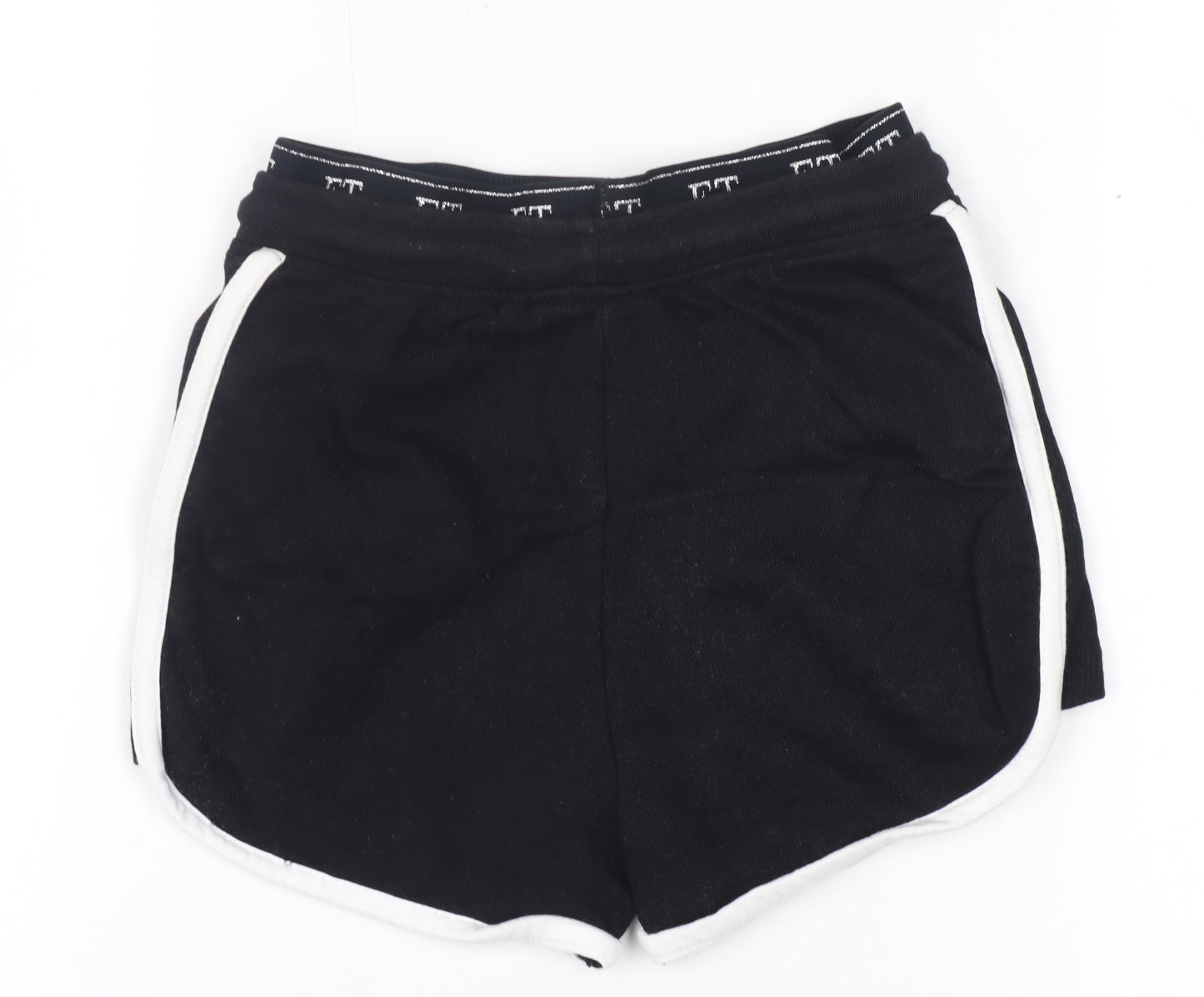 Firetrap Girls' Black Athletic Shorts 7-8 Years