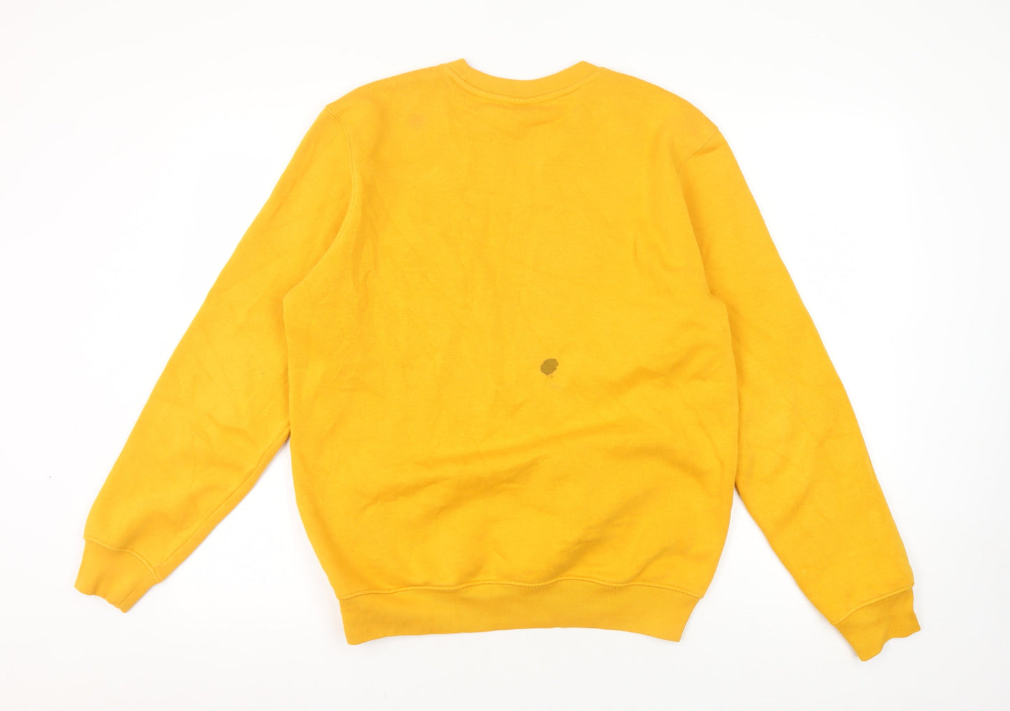 Mens UK Size S Champion Yellow Pullover Sweatshirt