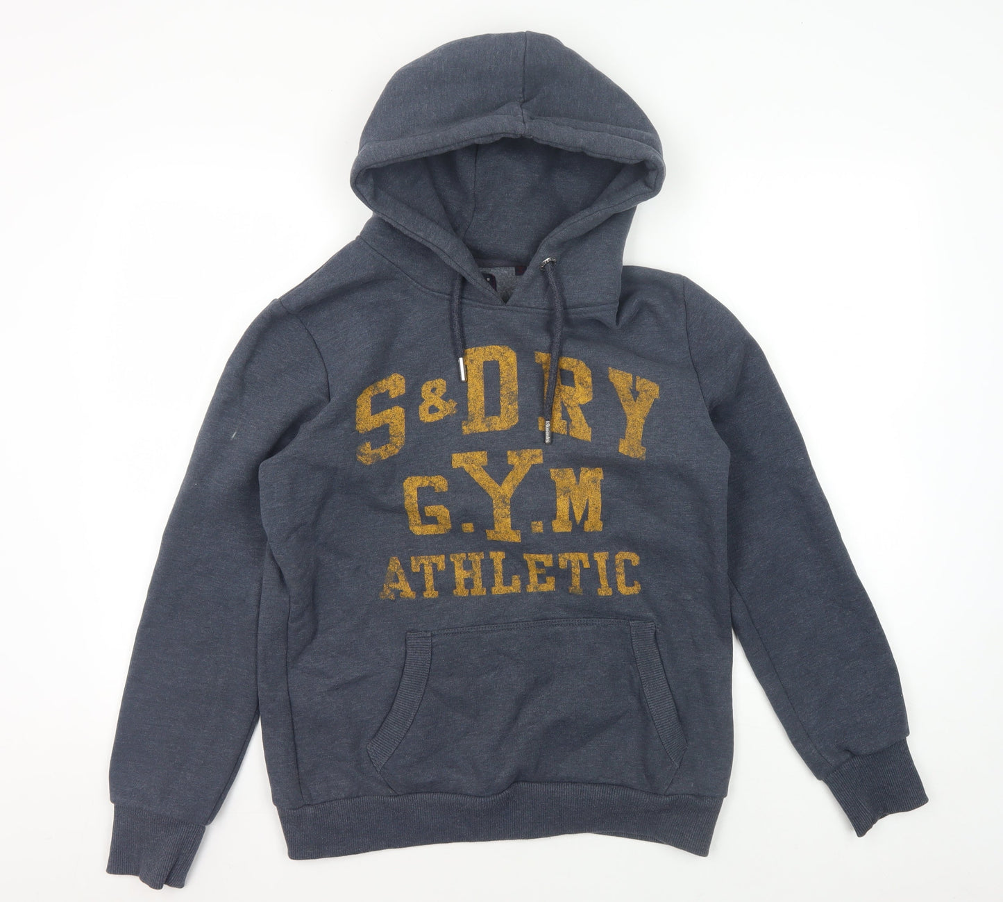 Superdry Women's Grey Pullover Hoodie, Size 12