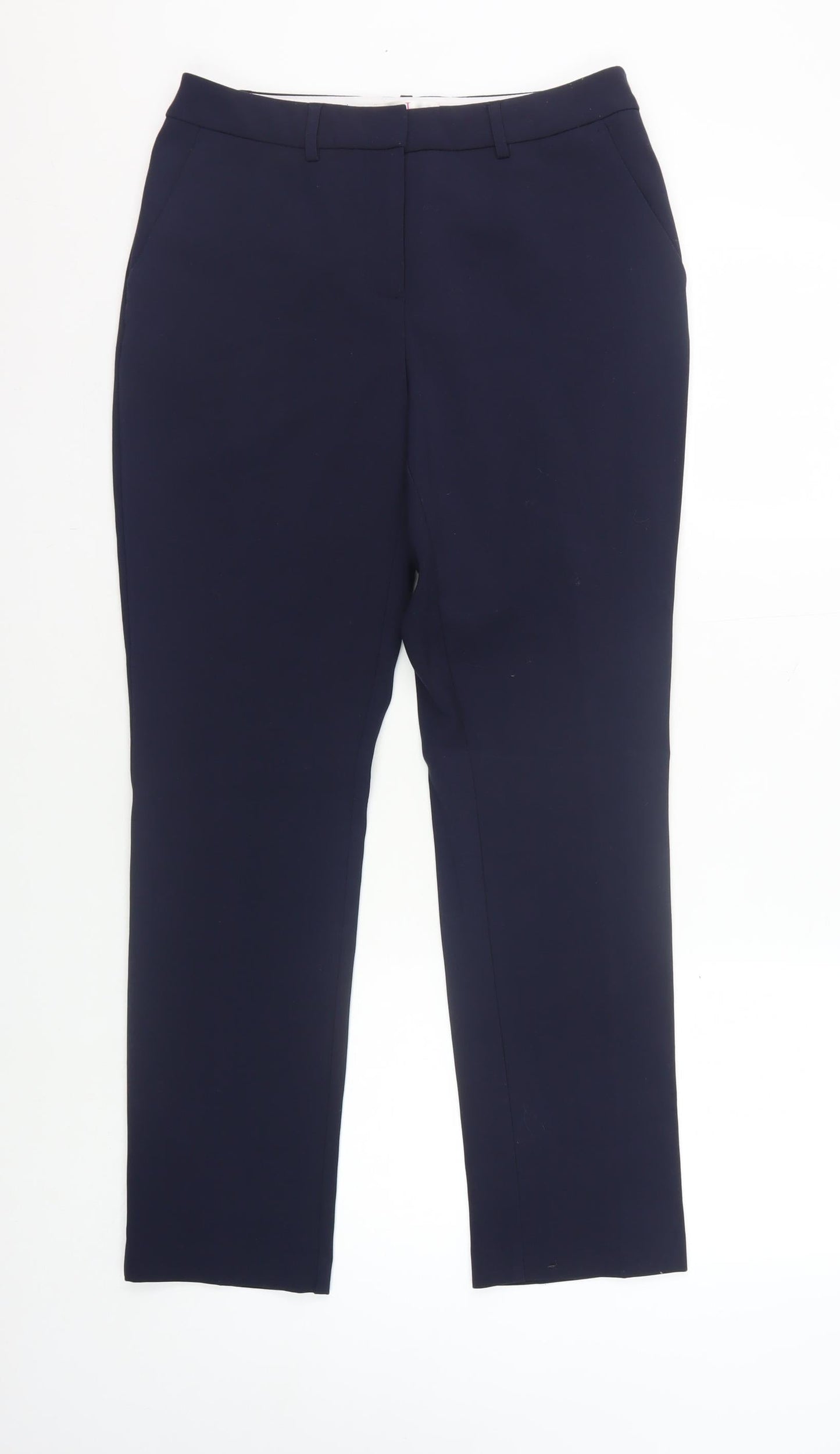 Womens UK Size 8 Jasper Conran Slim Fit Business Formal Blue Trousers
