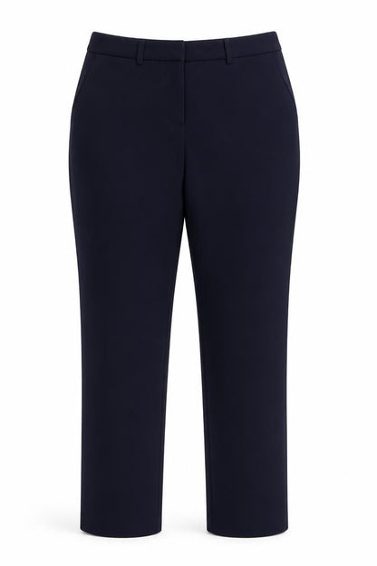 Womens UK Size 8 Jasper Conran Slim Fit Business Formal Blue Trousers