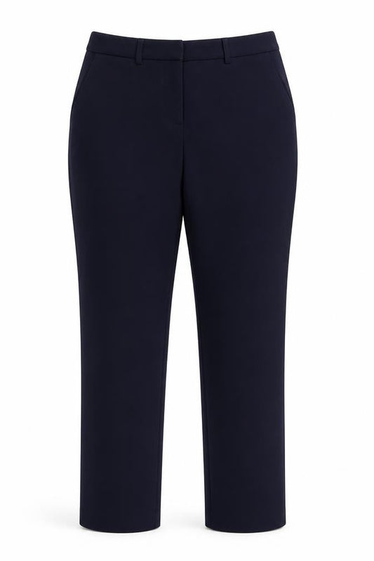 Womens UK Size 8 Jasper Conran Slim Fit Business Formal Blue Trousers