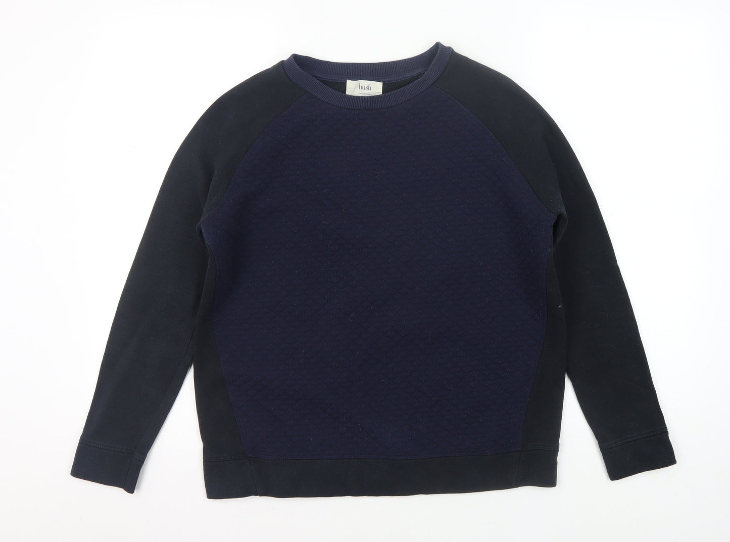 Mens UK Size XS Hush Black Pullover Sweatshirt