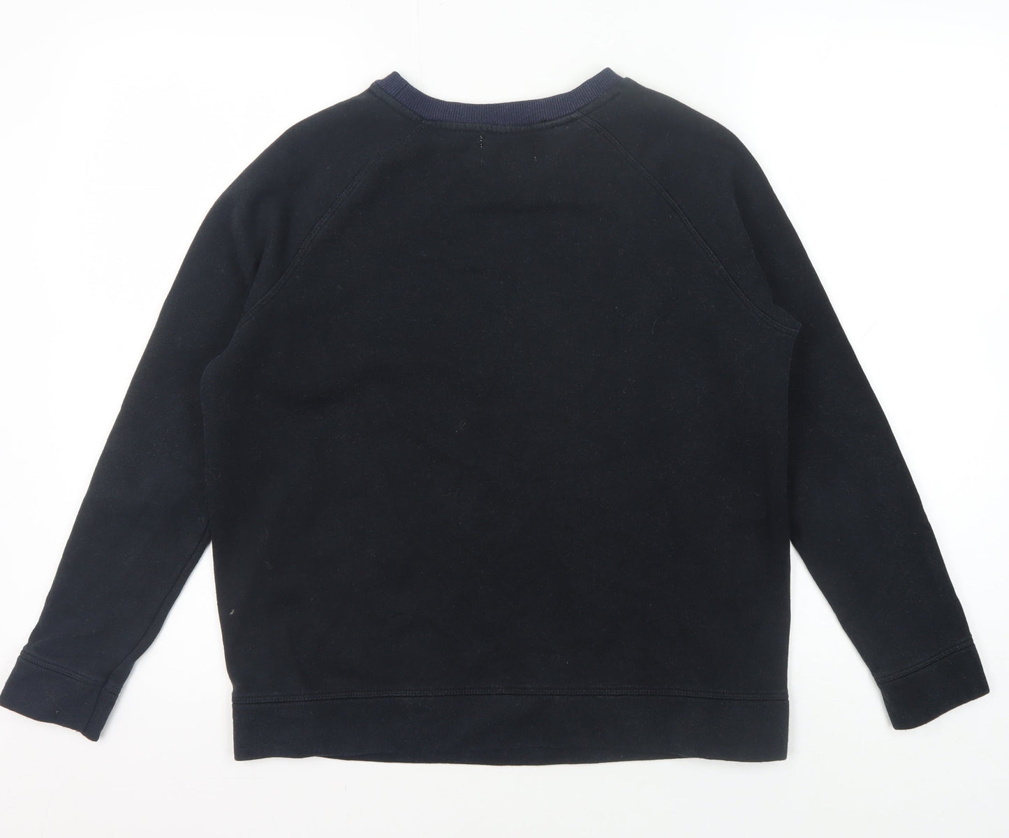 Mens UK Size XS Hush Black Pullover Sweatshirt