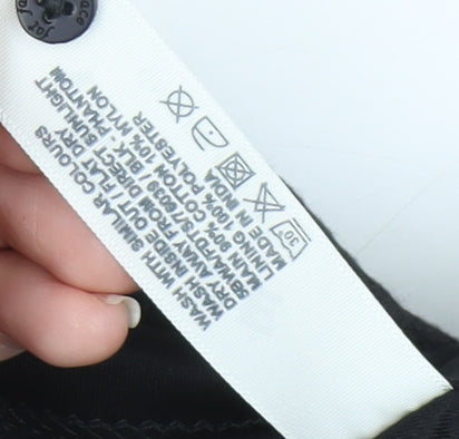 FatFace Women's Black Short Sleeve Sheath Dress - Size 8