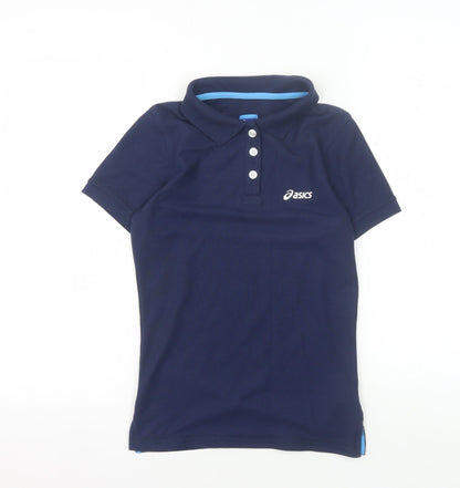 Asics Women's Blue XS Polo Shirt