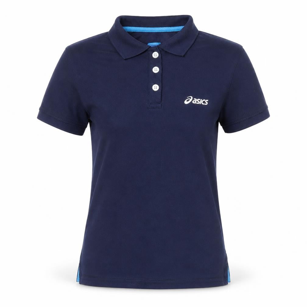 Womens UK Size XS ASICS Blue  Polo