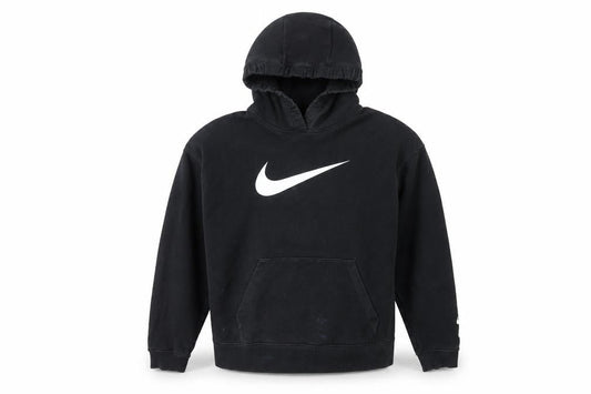Mens UK Size M Nike Black Pullover Hoodie