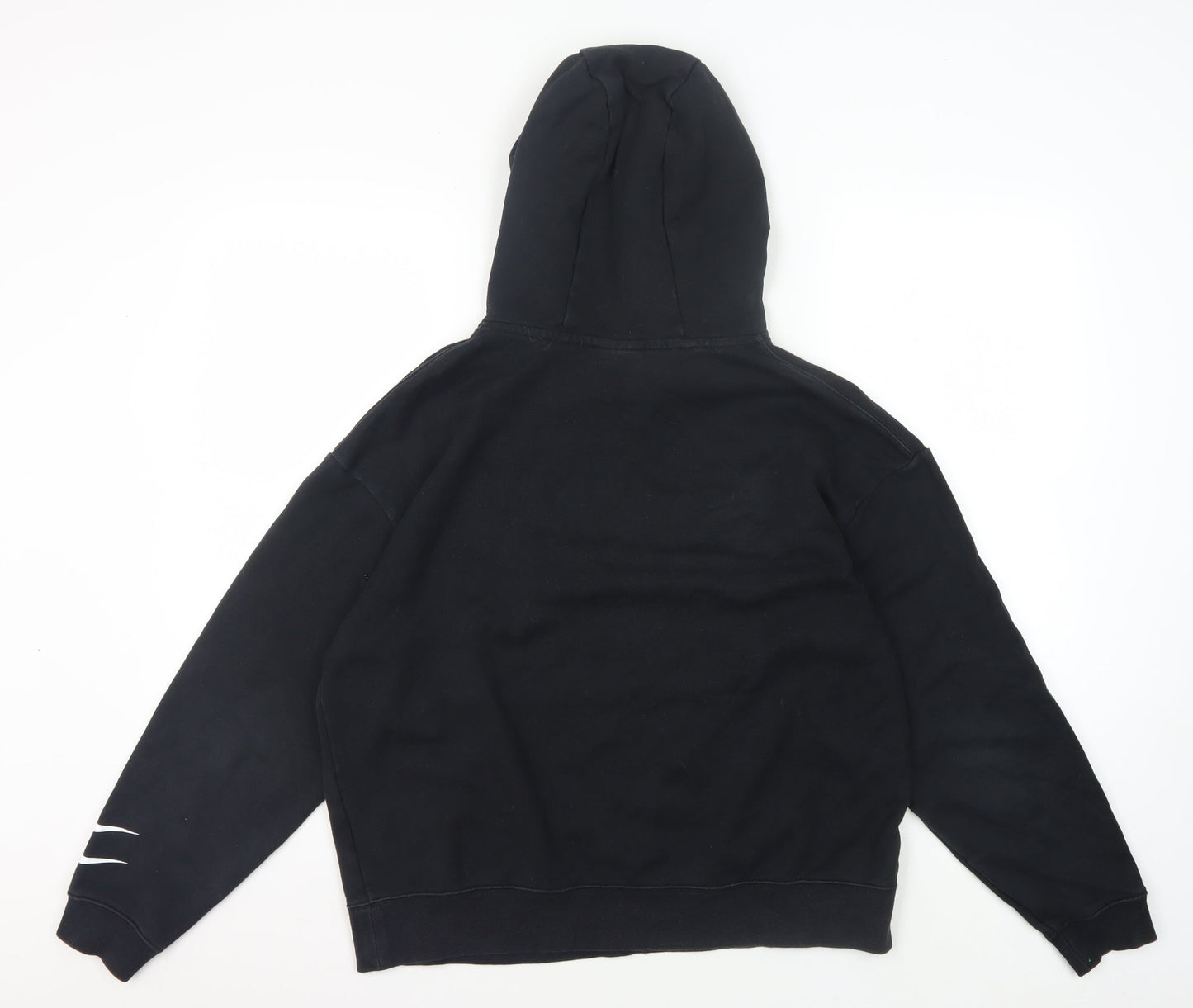 Mens UK Size M Nike Black Pullover Hoodie