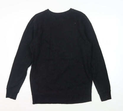 Mens UK Size M Marvel Black Pullover Sweatshirt