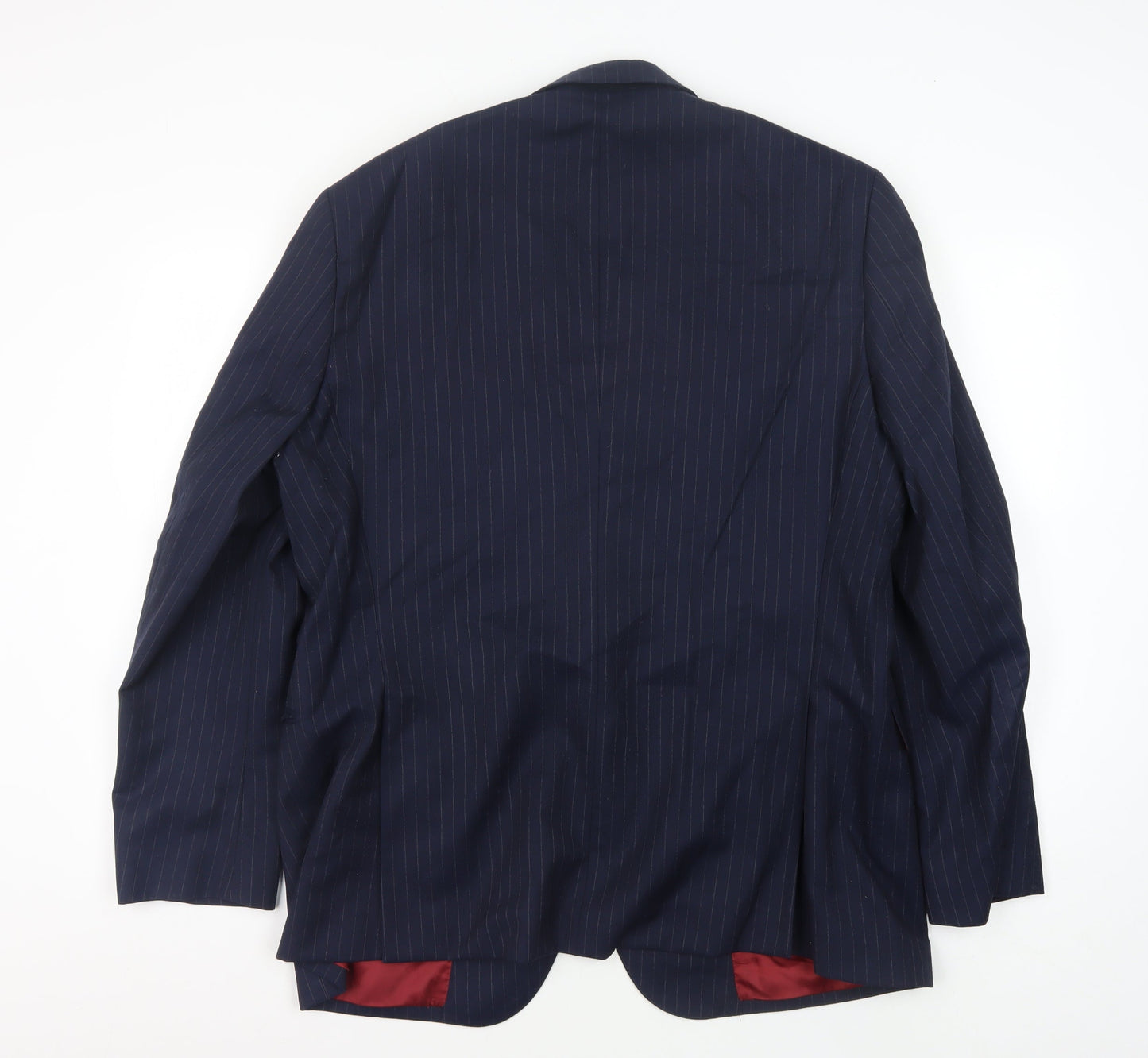 Mens UK Size 44 Moss Bros Regular Blue Suit Jacket