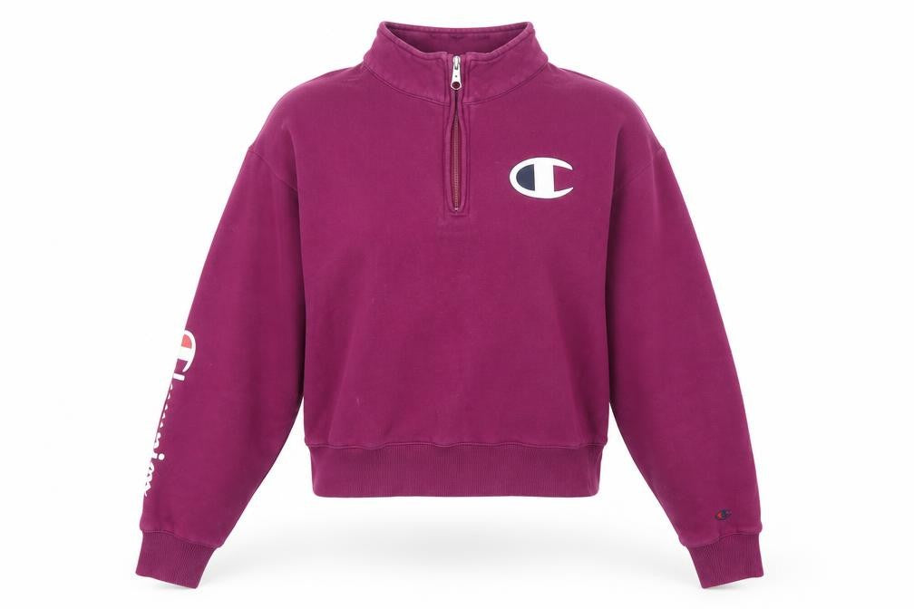 Womens UK Size XS Champion Purple Pullover Sweatshirt