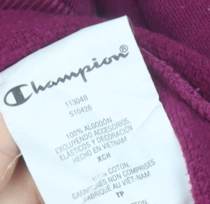 Champion Women's Purple XS Pullover Sweatshirt