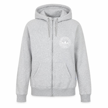 Womens UK Size 12 adidas Grey Full Zip Hoodie
