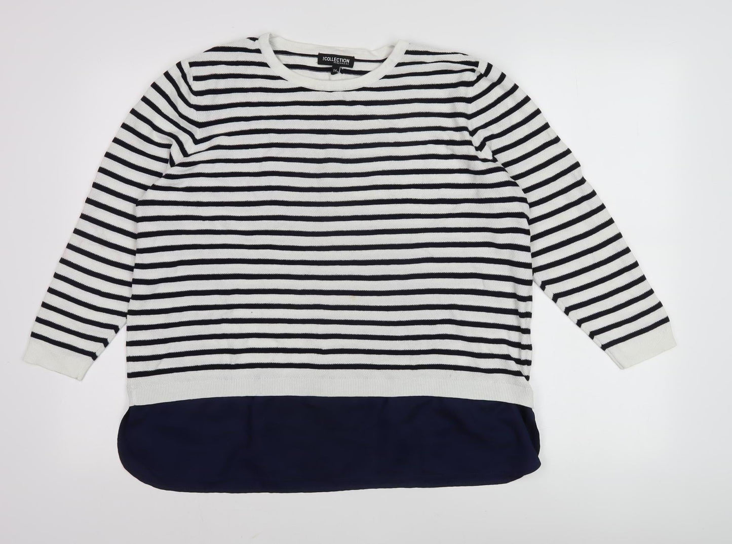 Womens UK Size 16 The Collection Debenhams Multicoloured Basic Blouse
