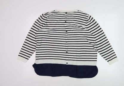 Womens UK Size 16 The Collection Debenhams Multicoloured Basic Blouse