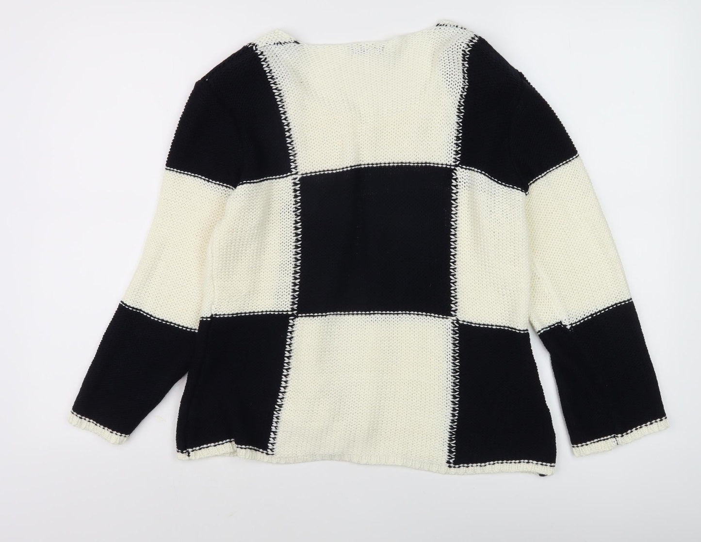 Roman Women's Multicoloured Check Jumper Size 16