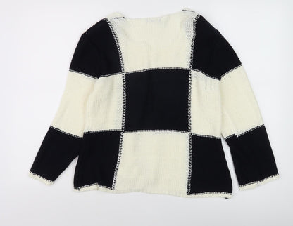 Roman Women's Multicoloured Check Jumper Size 16