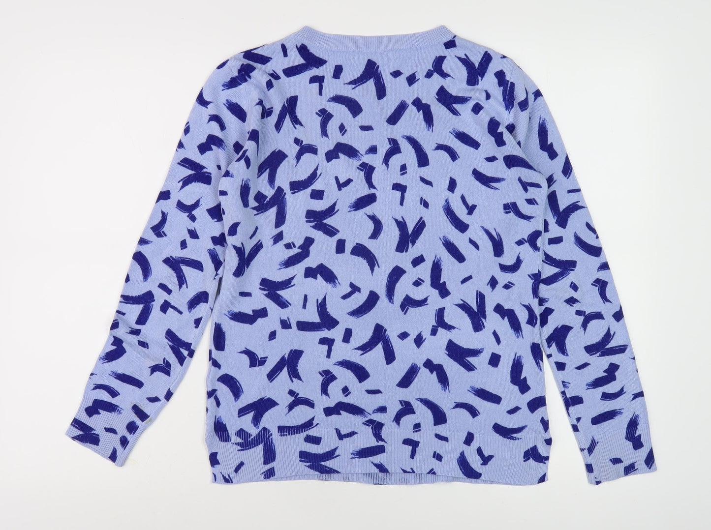 Womens UK Size 8 Marks and Spencer Blue Pullover Jumper