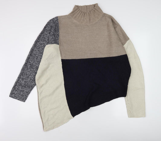 Womens UK Size S NEXT Beige Pullover Jumper