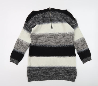 Womens UK Size 8 River Island Black Pullover Jumper