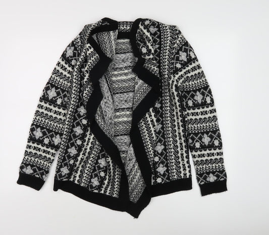 Womens UK Size M Oasis Black Cardigan Jumper