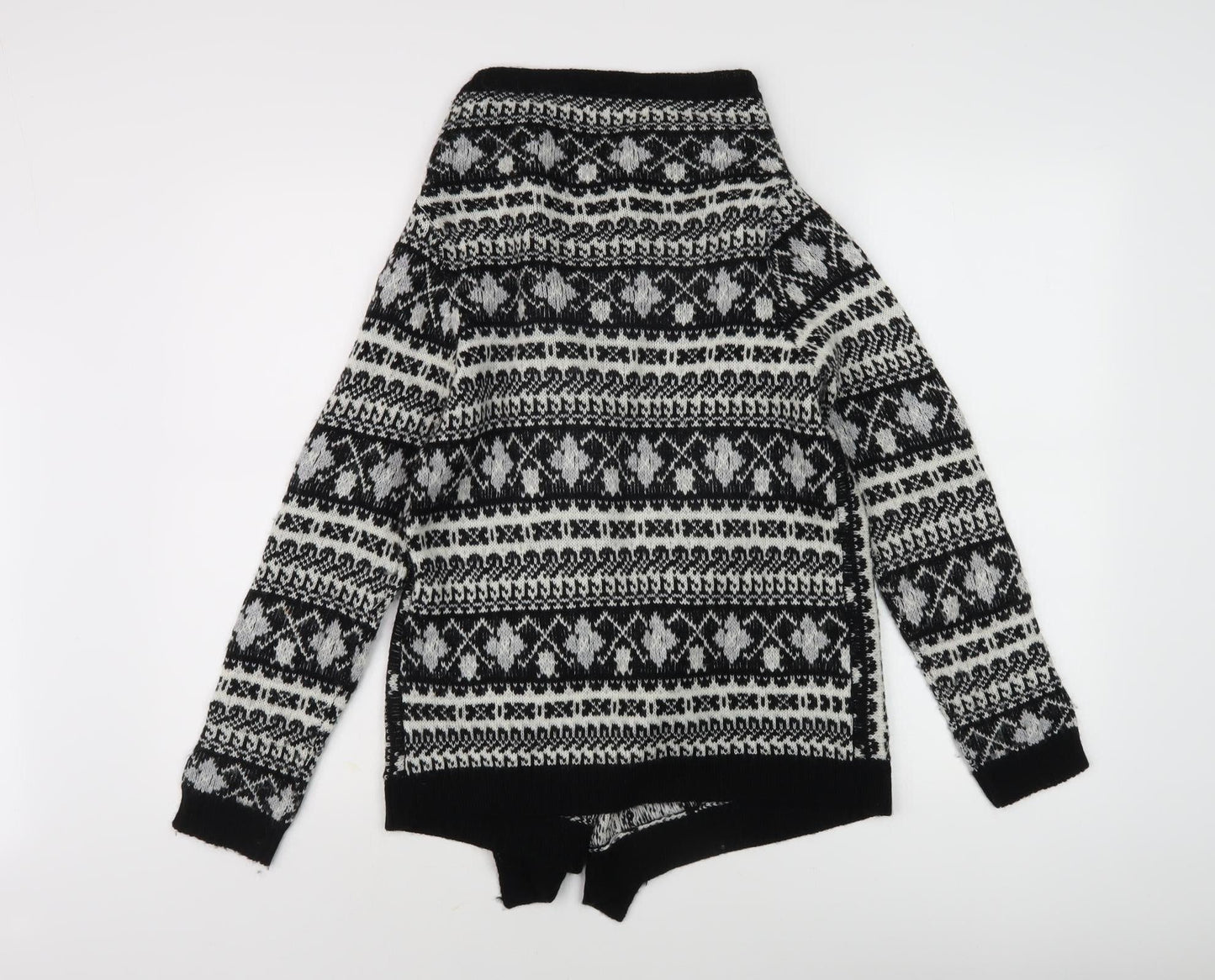 Womens UK Size M Oasis Black Cardigan Jumper