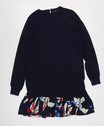 Next Women's Multicoloured Floral Dress Size 10