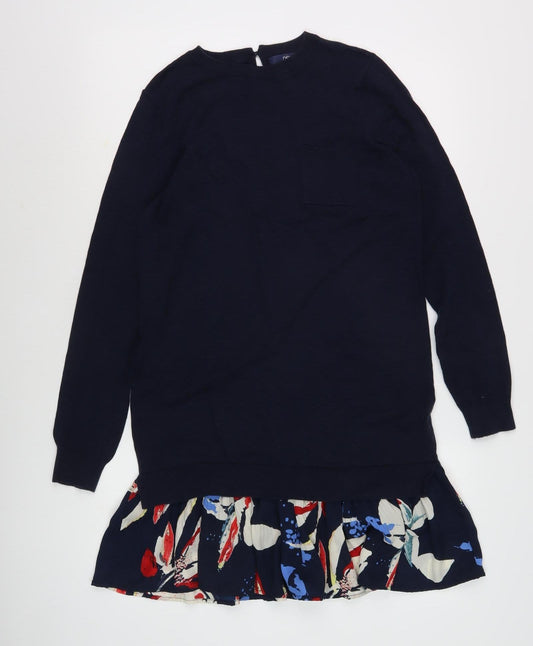 Next Women's Multicoloured Floral Dress Size 10