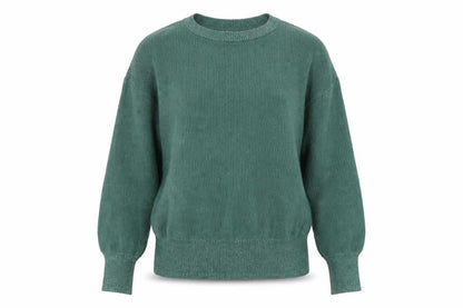 Front view of Gap Kids Green Crew Neck jumper, size 8