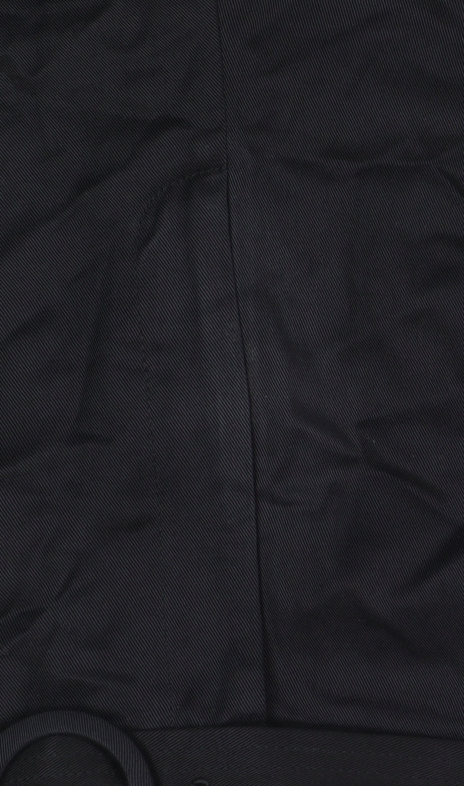 Ted Baker Women's Black Cotton Belted Trousers Size 4