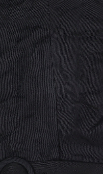 Ted Baker Women's Black Cotton Belted Trousers Size 4