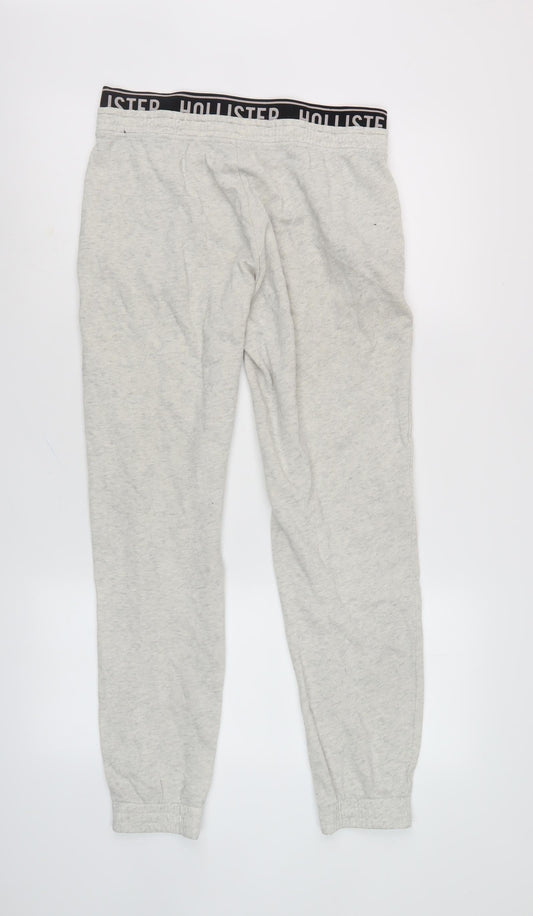 Hollister Men's Grey Joggers S Gym Training Pants