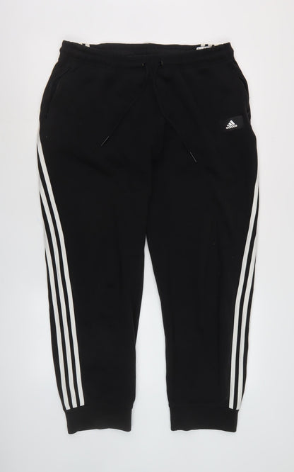 Adidas Men's Black Jogger Trousers Size M