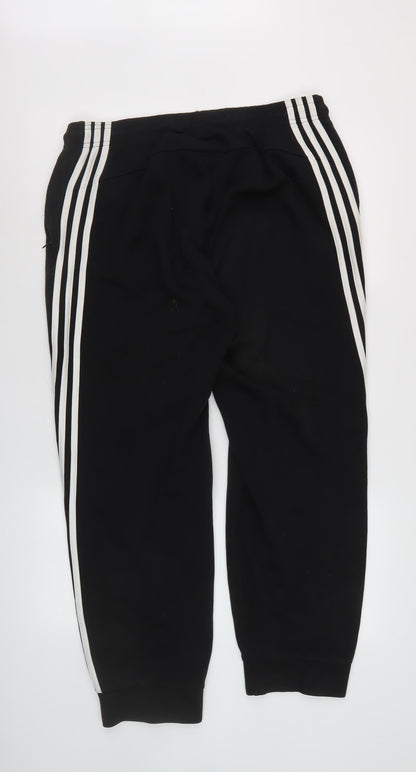 Adidas Men's Black Jogger Trousers Size M
