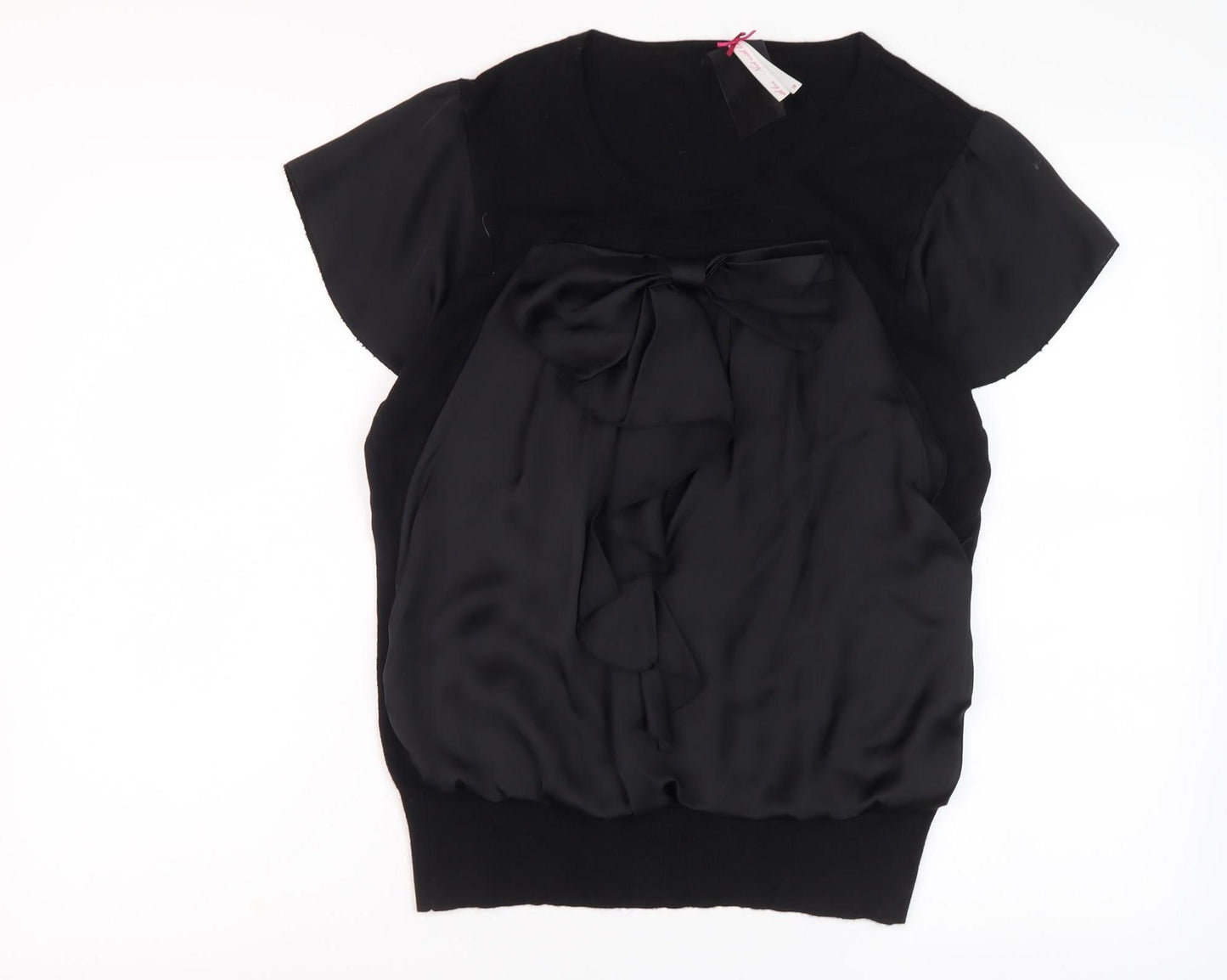 Womens UK Size 16 NEXT Black  Blouse