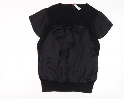 Womens UK Size 16 NEXT Black  Blouse