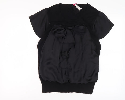 Womens UK Size 16 NEXT Black  Blouse