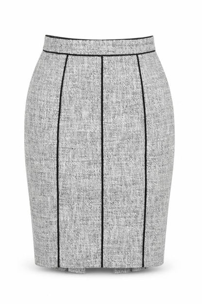 Womens UK Size 4 L.K. Bennett Straight & Pencil Tweed Skirt