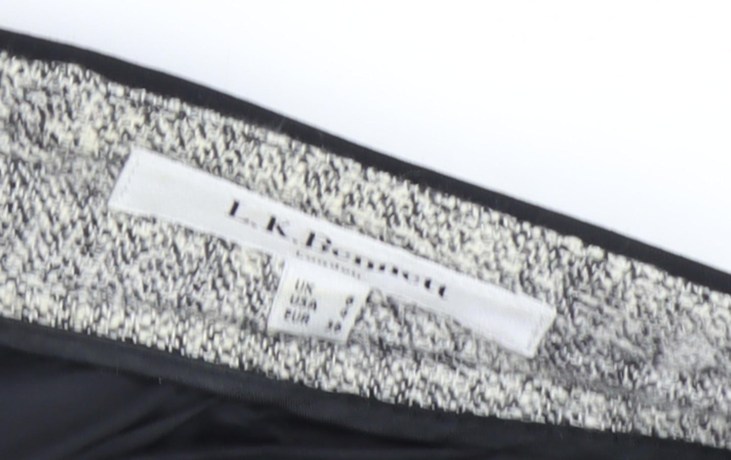 L.K. Bennett Women's Grey Midi Pencil Skirt, Size 4