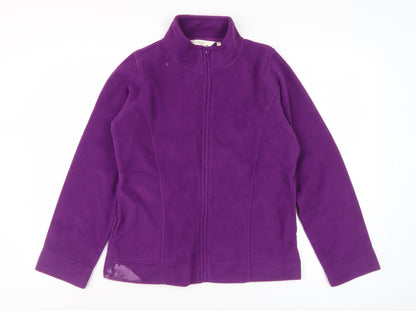 Womens UK Size S EWM Purple Basic Jacket