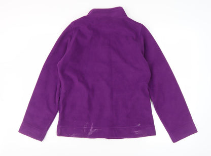 Womens UK Size S EWM Purple Basic Jacket