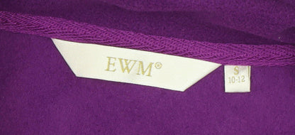 Womens UK Size S EWM Purple Basic Jacket