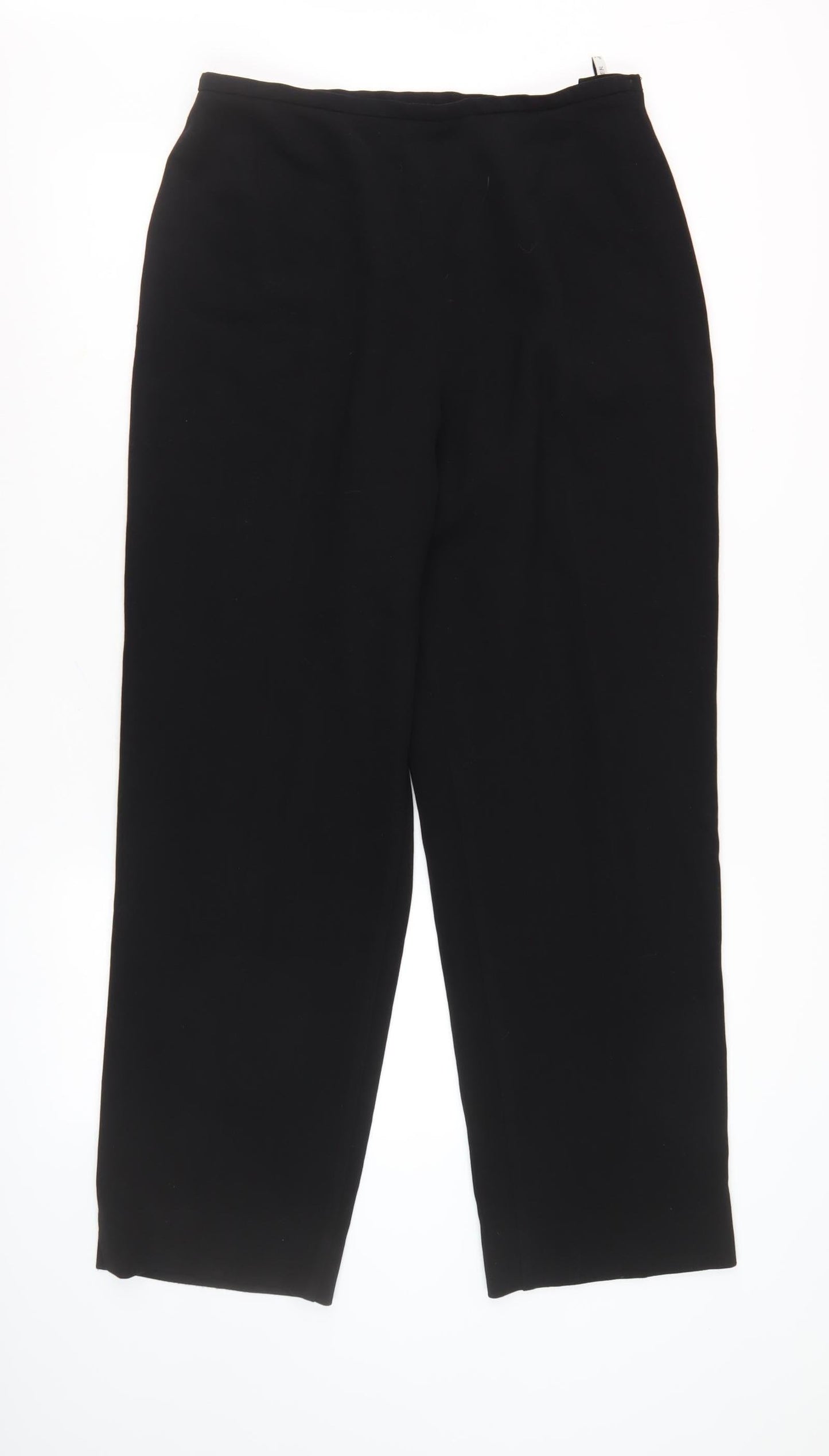 Jaeger Women's Black Straight Trousers, Size M