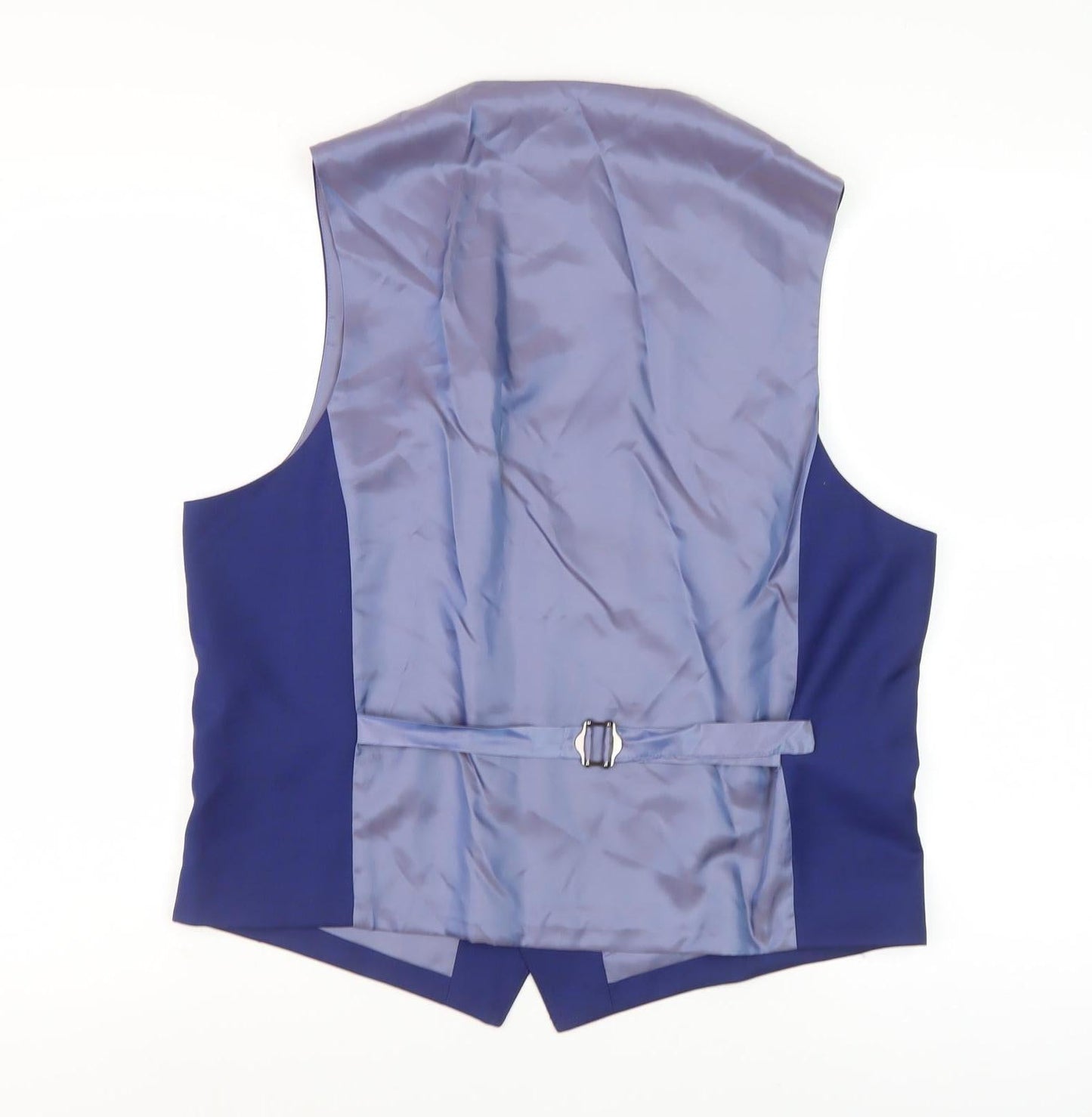Mens UK Size 42 French Connection Regular Blue Suit Waistcoat