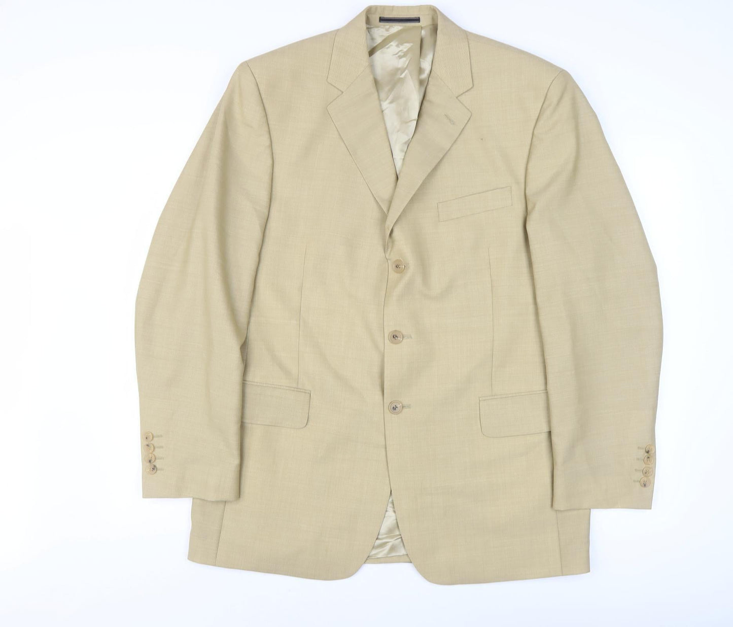 Austin Reed Beige Men's Blazer, Size 42R Formal