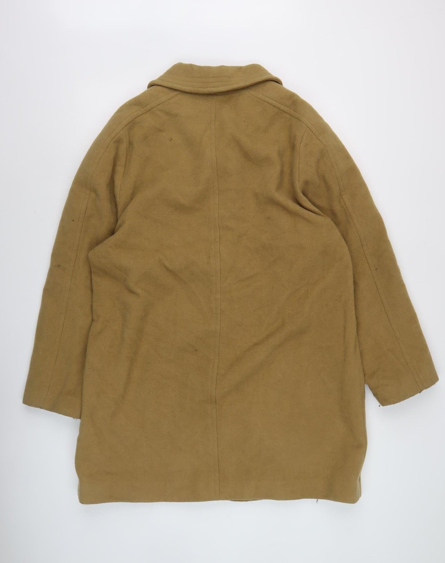 Classics Women's Brown Wool Blend Classic Coat Size 18